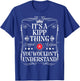 Kipp Name Its A Kipp Thing You Wouldn't Understand T-Shirt - T-Shirt | Royal