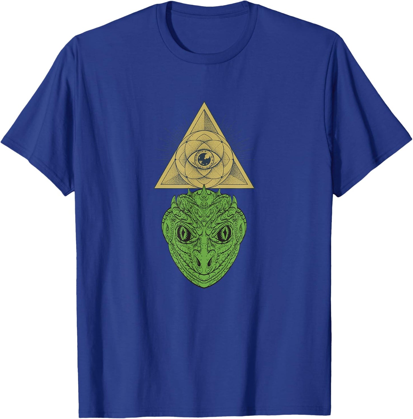 Reptilian Illuminati Conspiracy Theory T-Shirt - T-Shirt | Royal