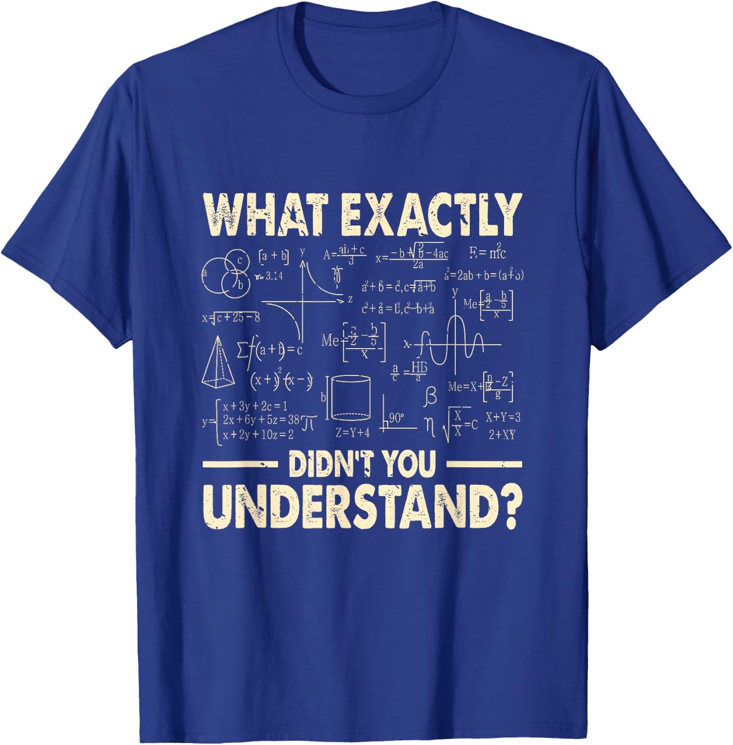 Funny Physicist Scienctist Nerd Geek Gift Physics T-Shirt - T-Shirt | Royal