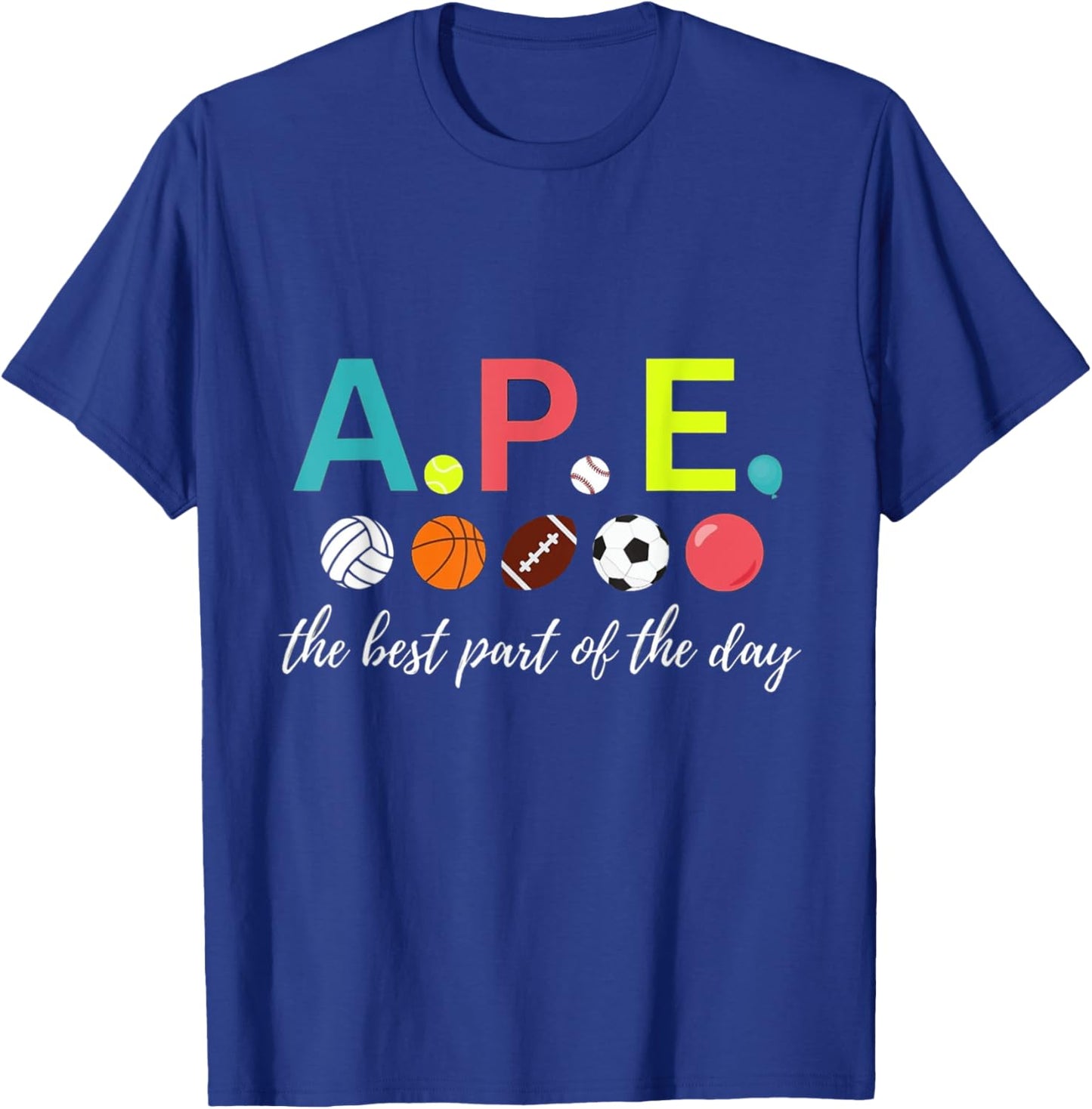 Adapted Physical Education Teacher Empowering Every Ability T-Shirt - T-Shirt | Royal