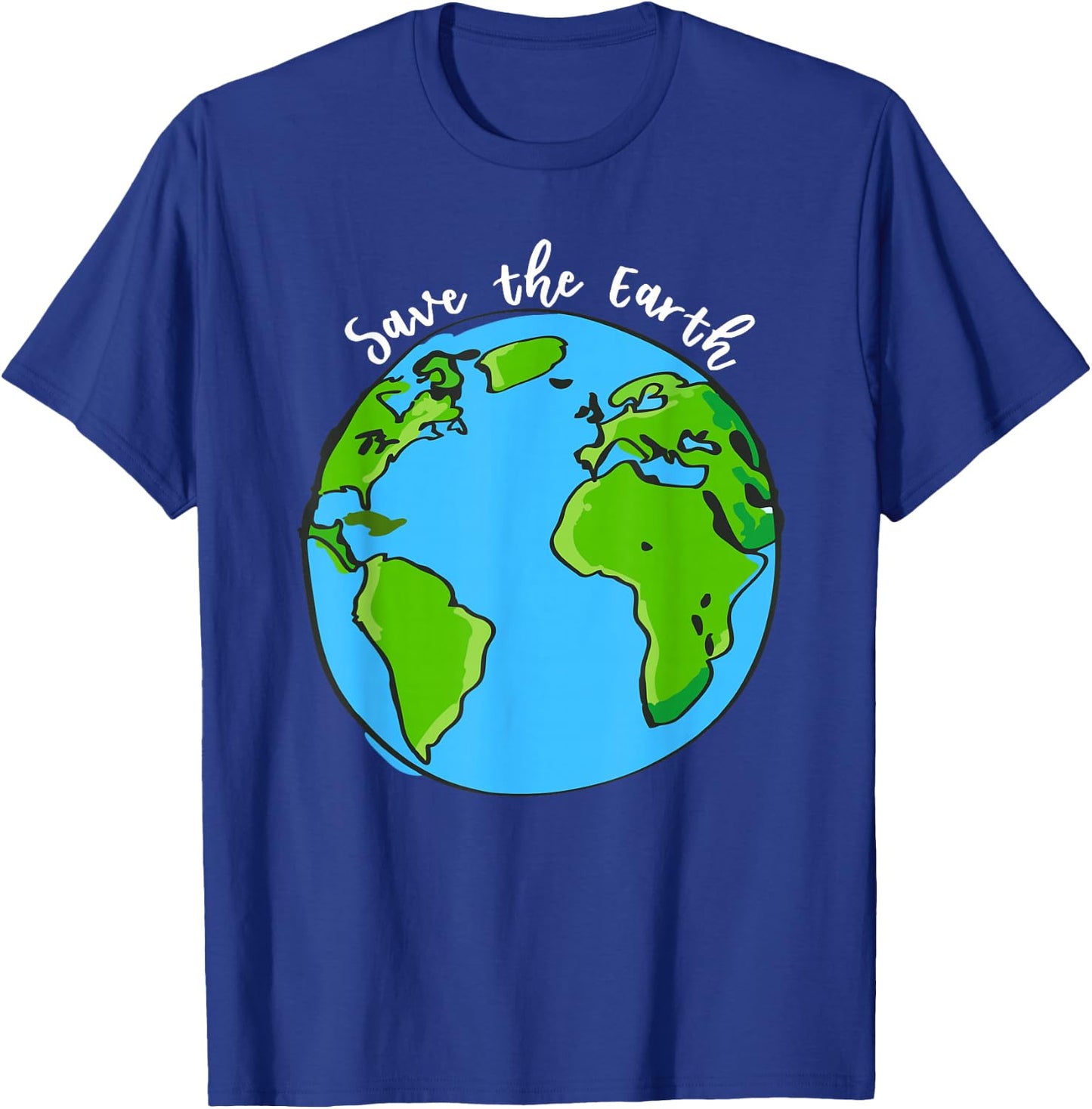 Save our Planet Earth Day 2019 T Shirt for kids and adult T-Shirt - T-Shirt | Royal