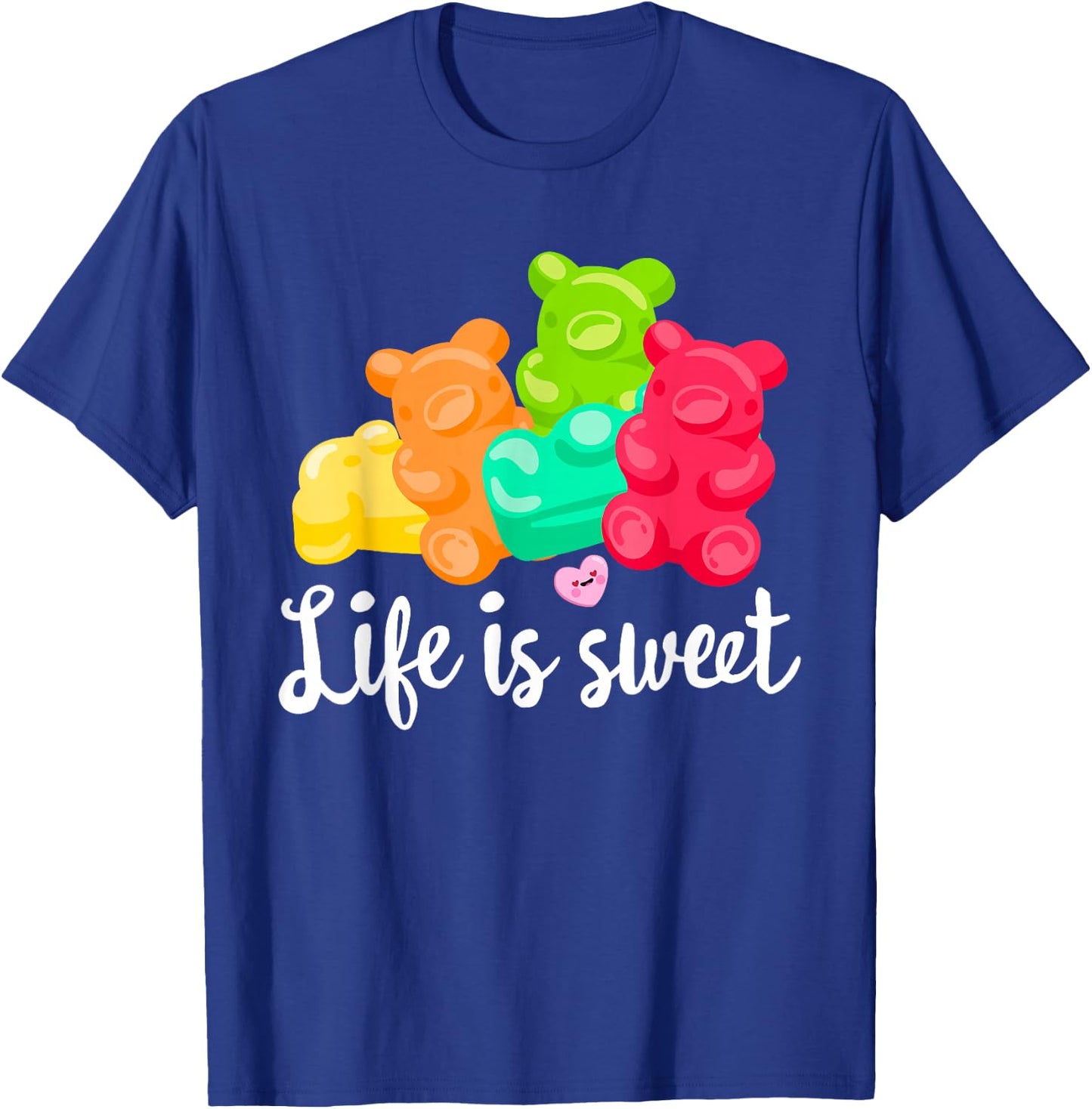 Gummy Bears Soft Sugar Candy Fruity Juicy Kids Gift T-Shirt - T-Shirt | Royal