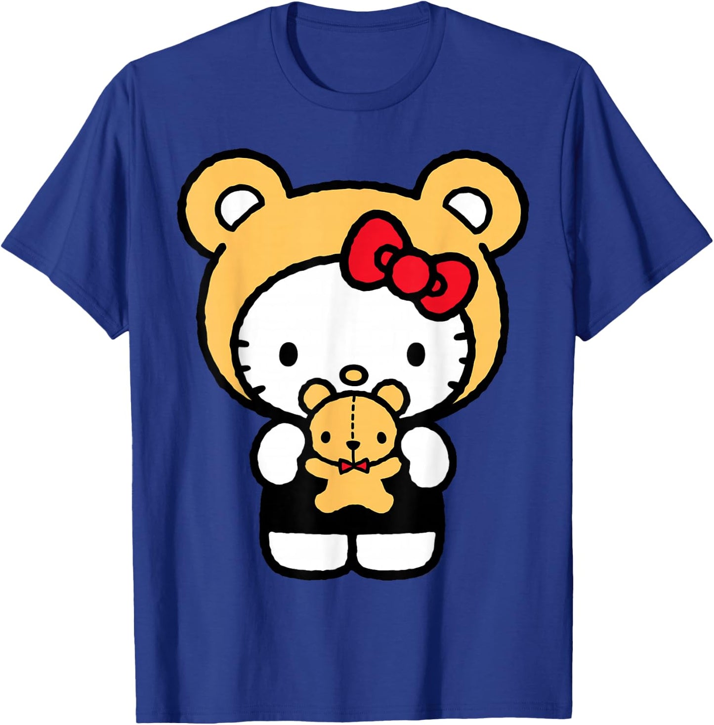 Hello Kitty Teddy Bear Dress Up Small T-Shirt - T-Shirt | Royal