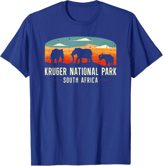 Kruger National Park South Africa Vacation Souvenir Safari T-Shirt - T-Shirt | Royal