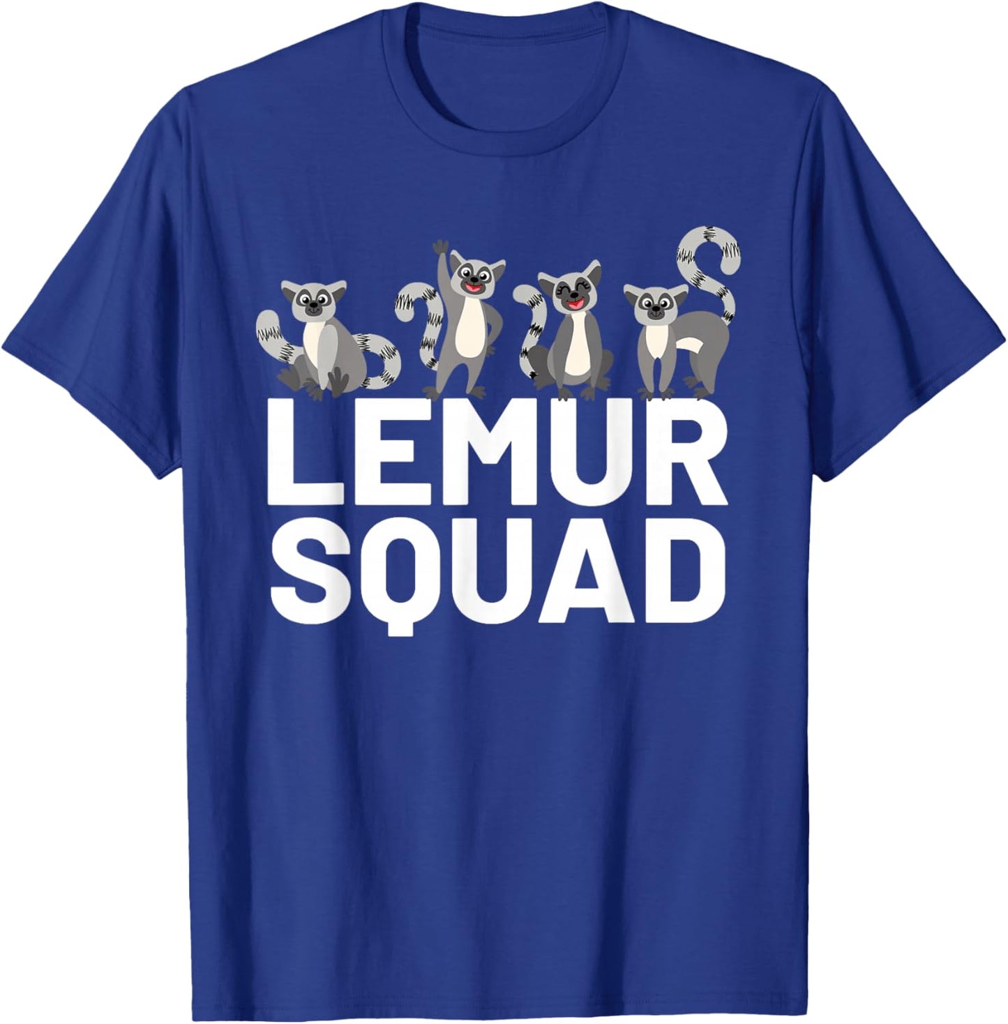 Lemur Squad T-Shirt - T-Shirt | Royal