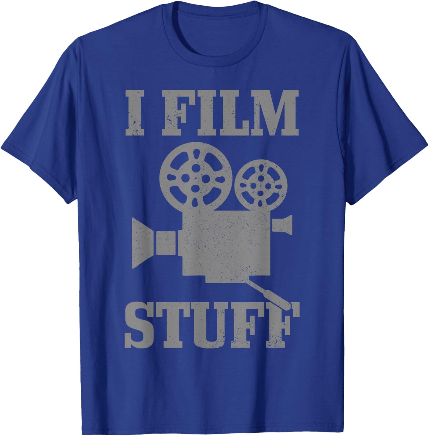 Cameraman Gift I Film Stuff Movie Director Filmmaker Funny T-Shirt - T-Shirt | Royal