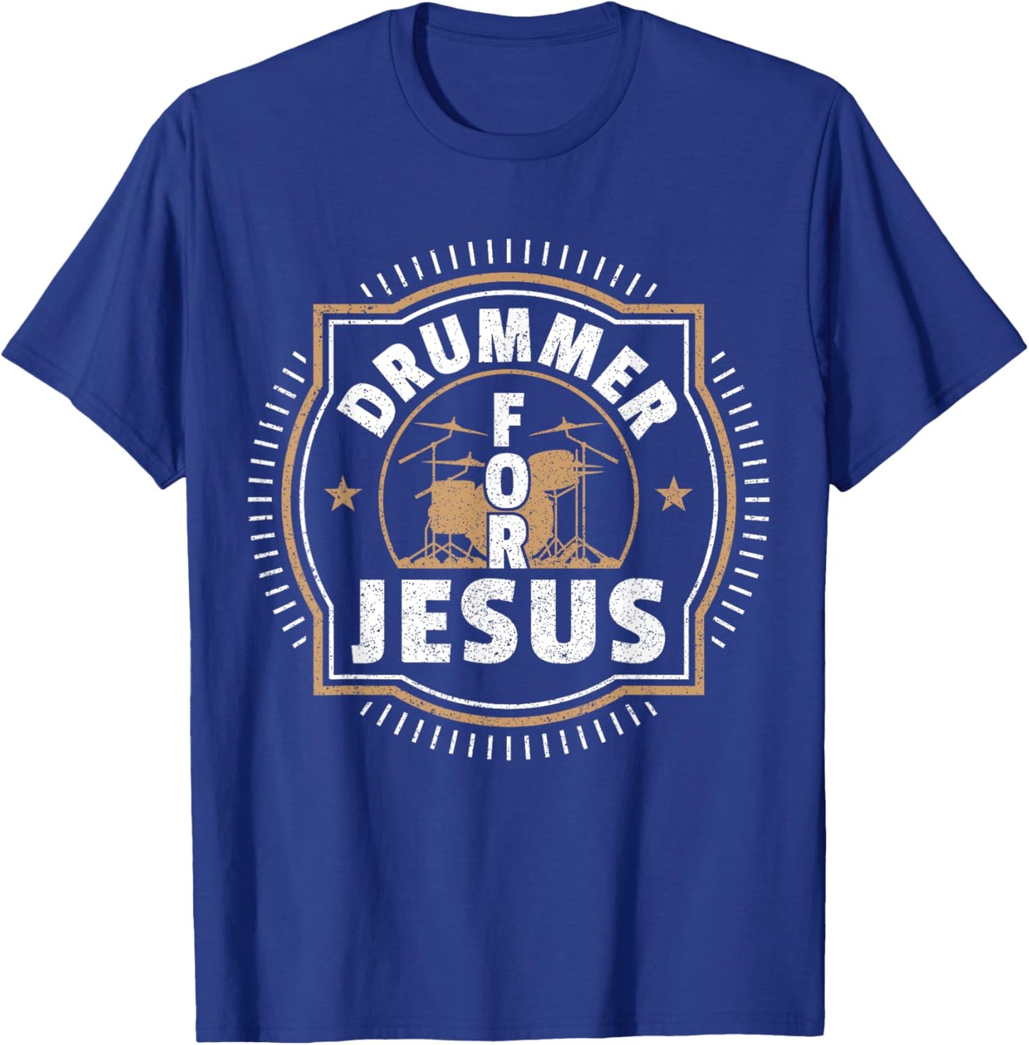 Christian Drummer T-Shirt - T-Shirt | Royal