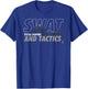 SWAT Special Weapons And Tactics Team Shirt, Police Officer T-Shirt - T-Shirt | Royal