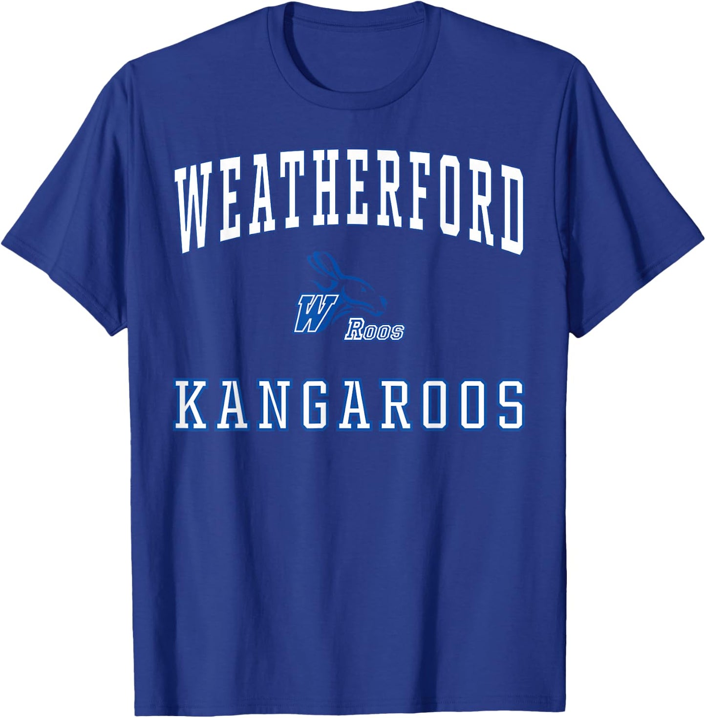 Weatherford High School Kangaroos C1 T-Shirt - T-Shirt | Royal
