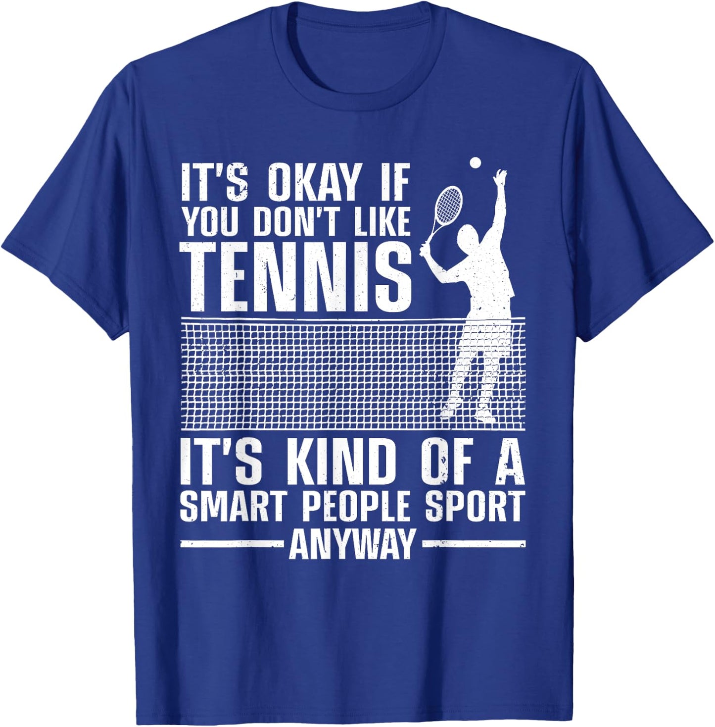Cute Tennis Women Tennis Players Coach Sports Humor T-Shirt - T-Shirt | Royal