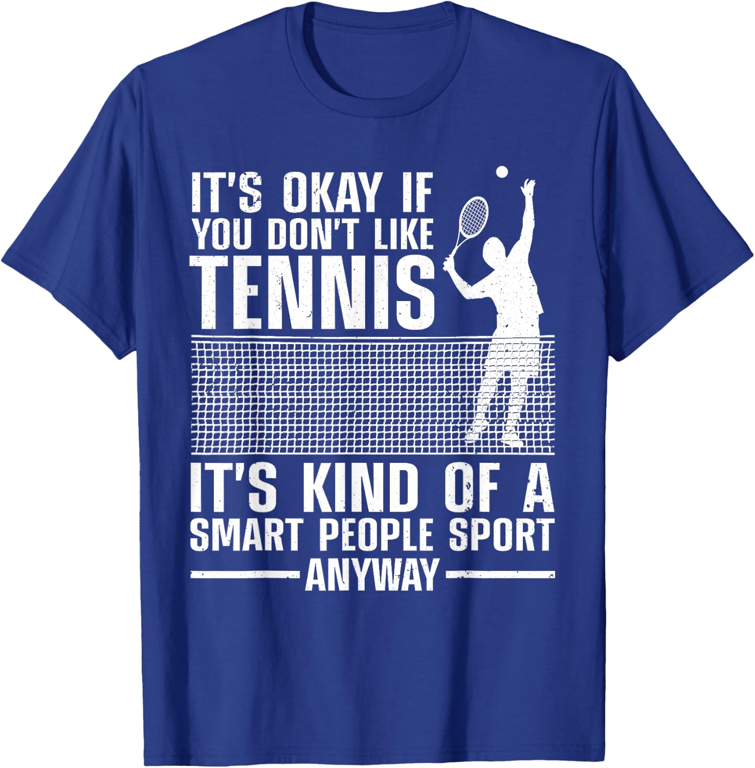 Cute Tennis Women Tennis Players Coach Sports Humor T-Shirt - T-Shirt | Royal