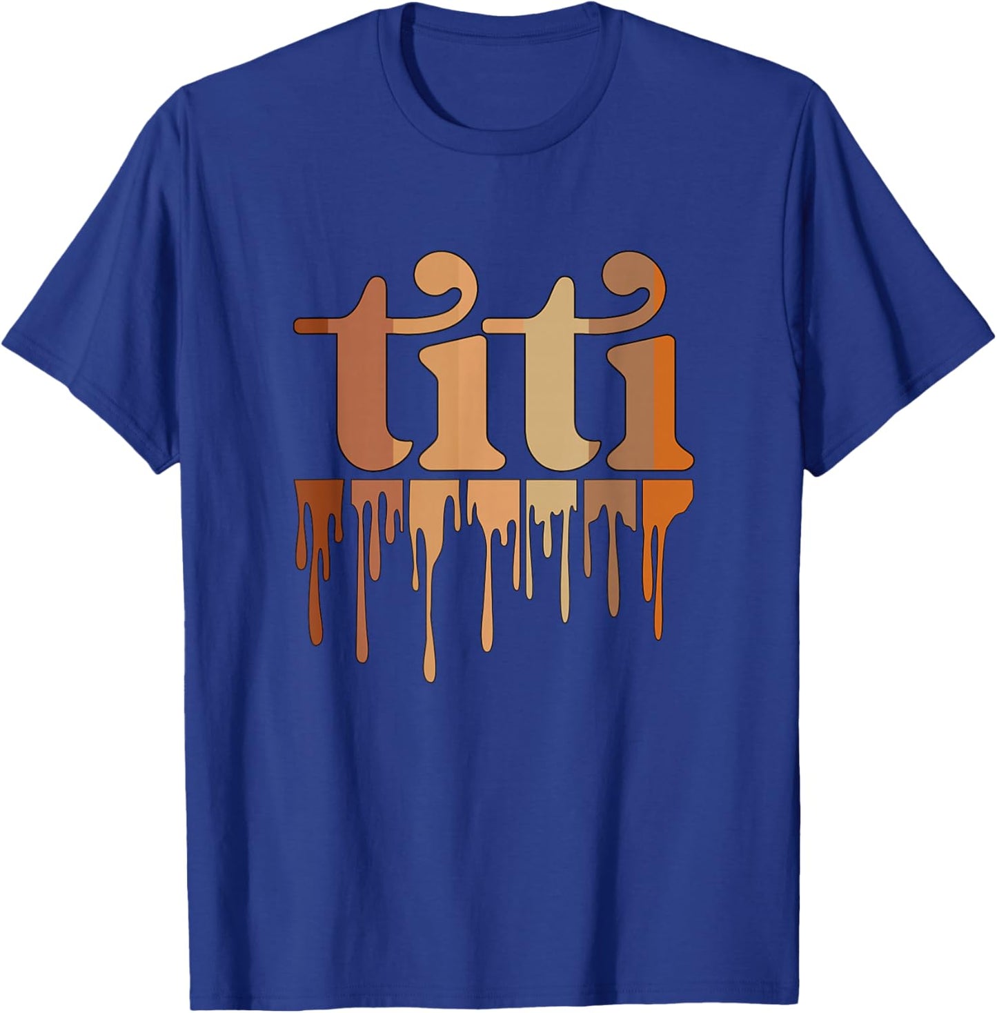 Black Titi Auntie African American Cute Titi Aunt T-Shirt - T-Shirt | Royal