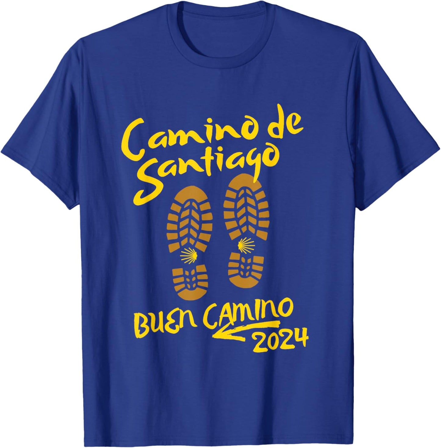 2024 CAMINO DE SANTIAGO, BUEN CAMINO, Keepsake T-Shirt - T-Shirt | Royal
