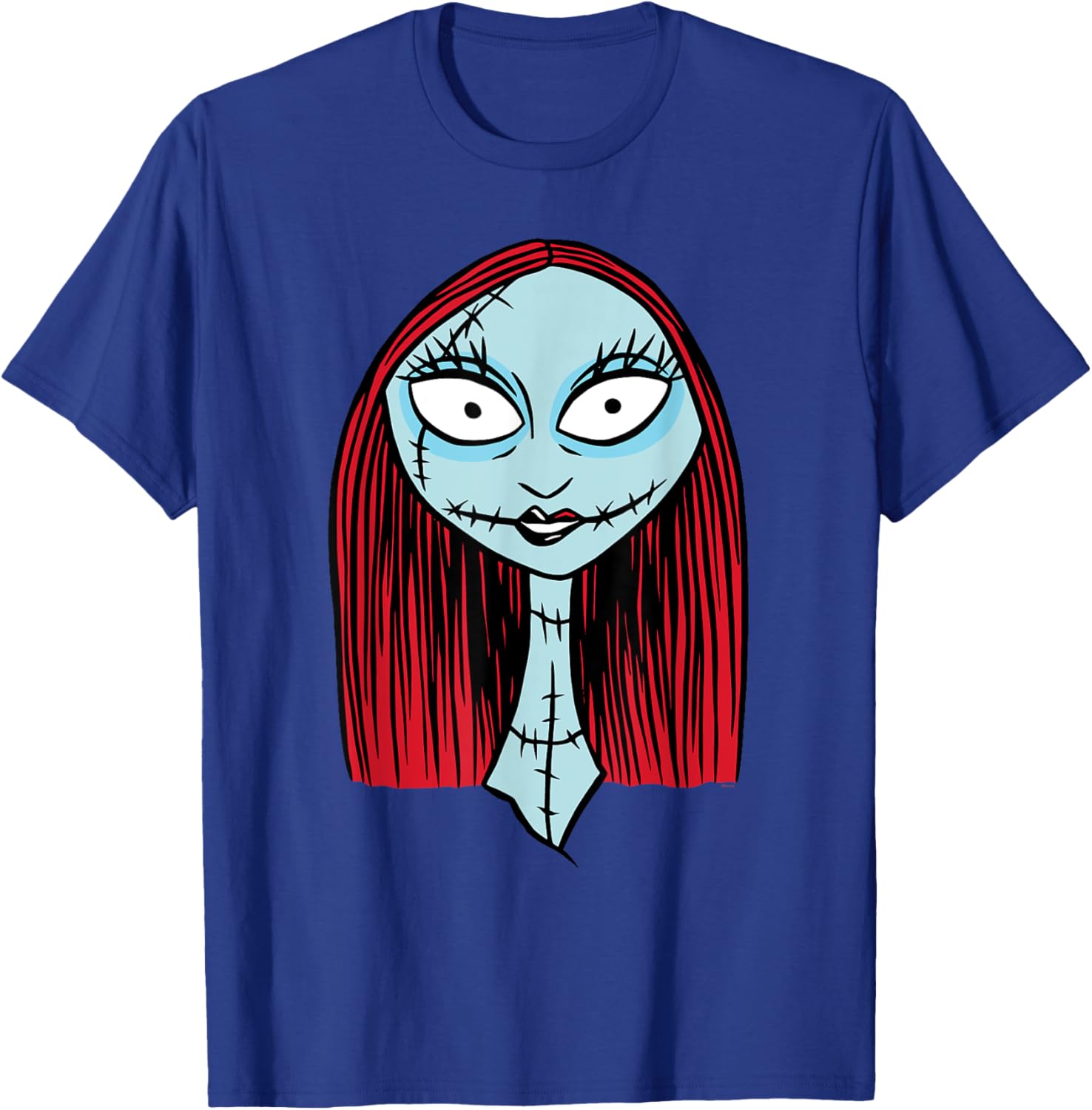 Disney The Nightmare Before Christmas Sally Big Face T-Shirt - T-Shirt | Royal