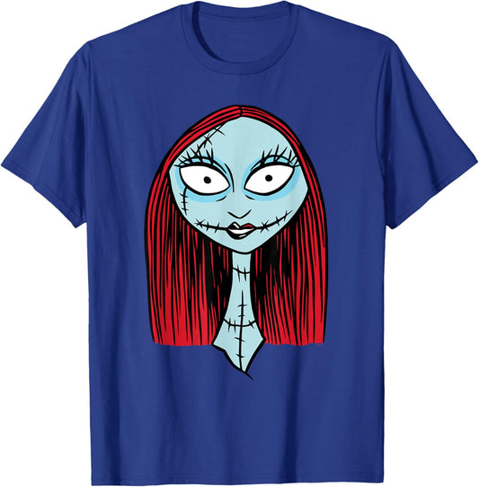Disney The Nightmare Before Christmas Sally Big Face T-Shirt - T-Shirt | Royal
