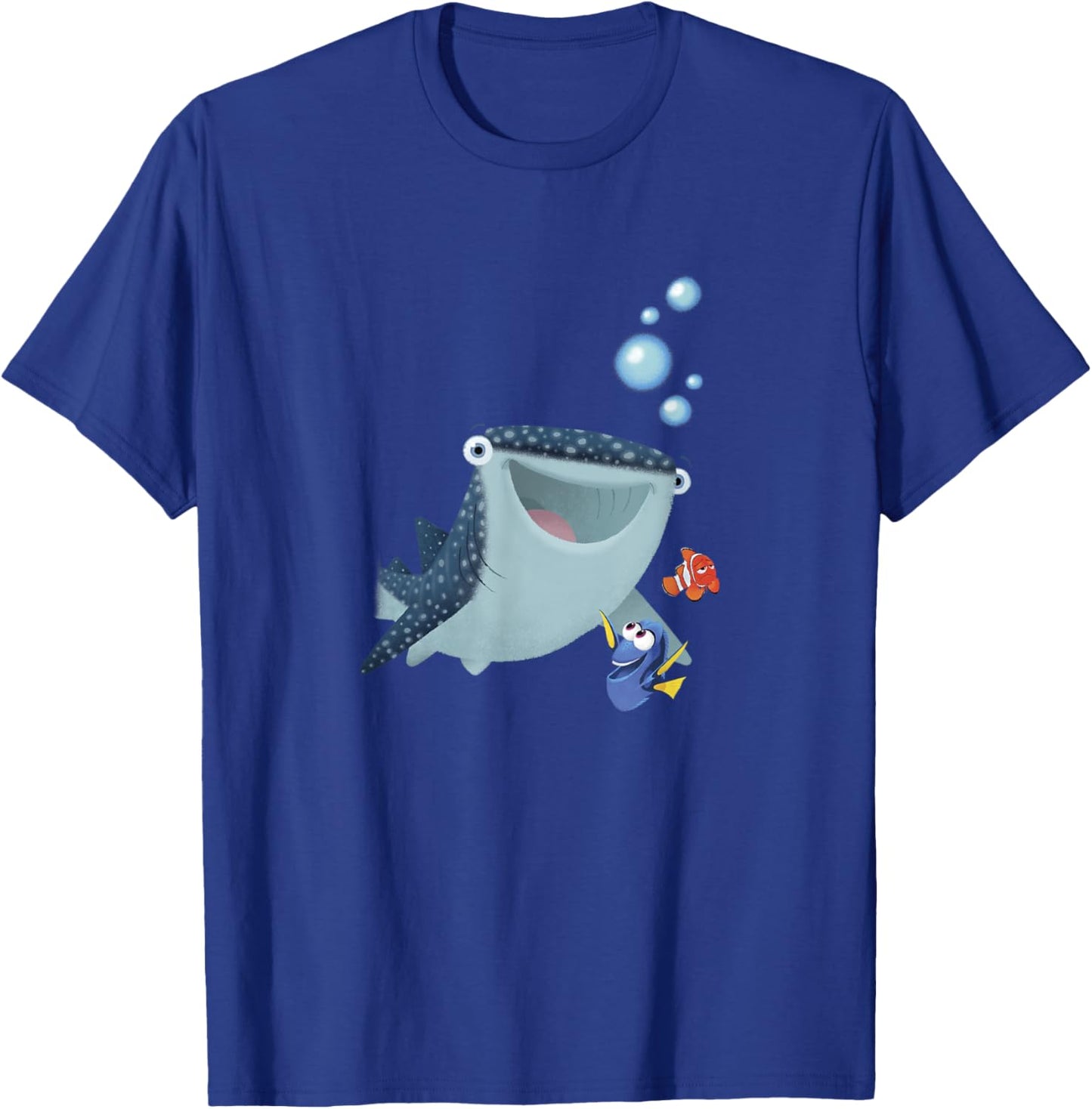 Disney Pixar Finding Dory Marlin & Destiny The Whale Sketch T-Shirt - T-Shirt | Royal