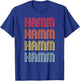 HAMM Gift Surname Funny Retro Vintage 80s Birthday Reunion T-Shirt - T-Shirt | Royal