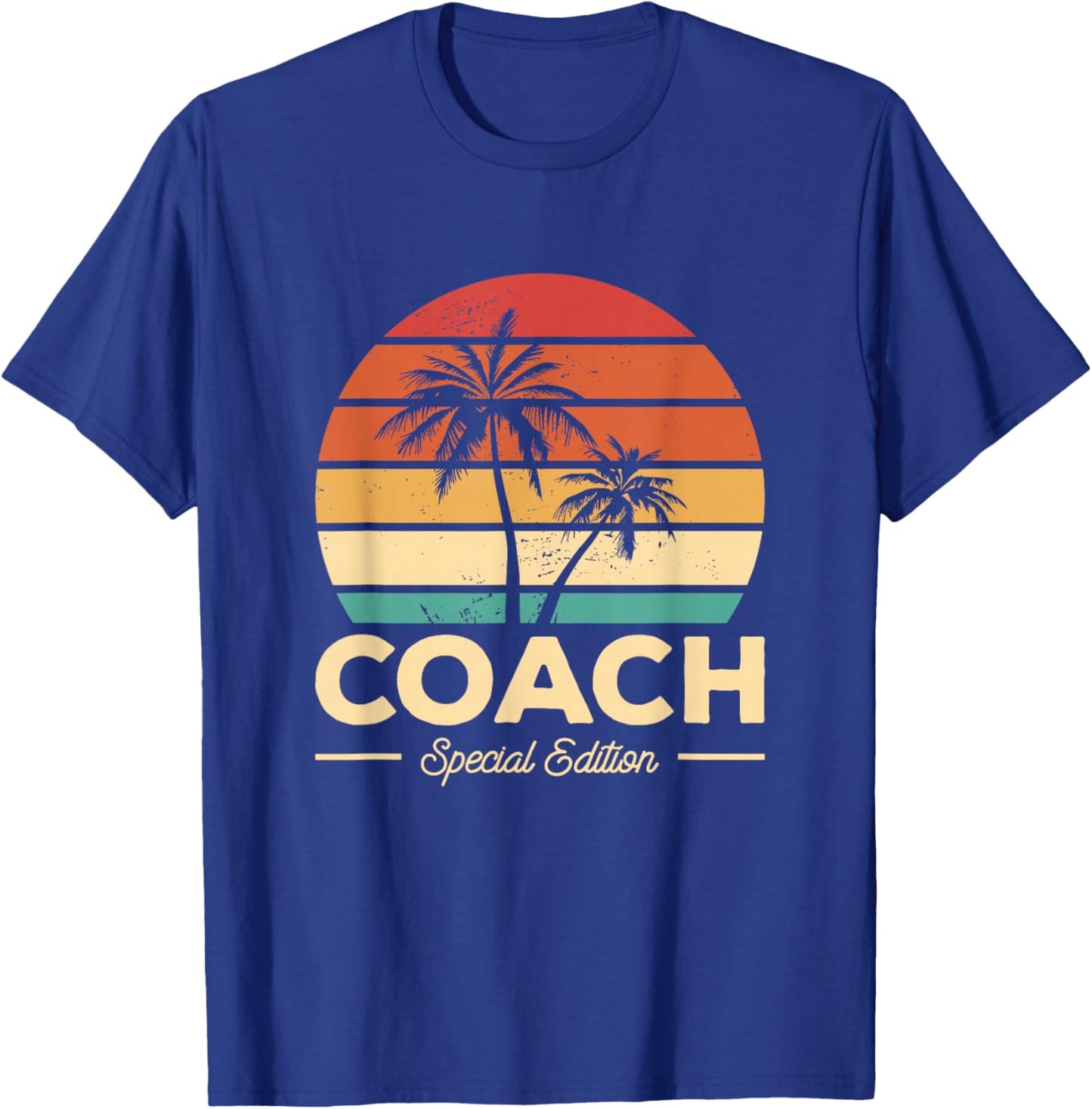 Vintage Coach Special Edition Coaching T-Shirt - T-Shirt | Royal