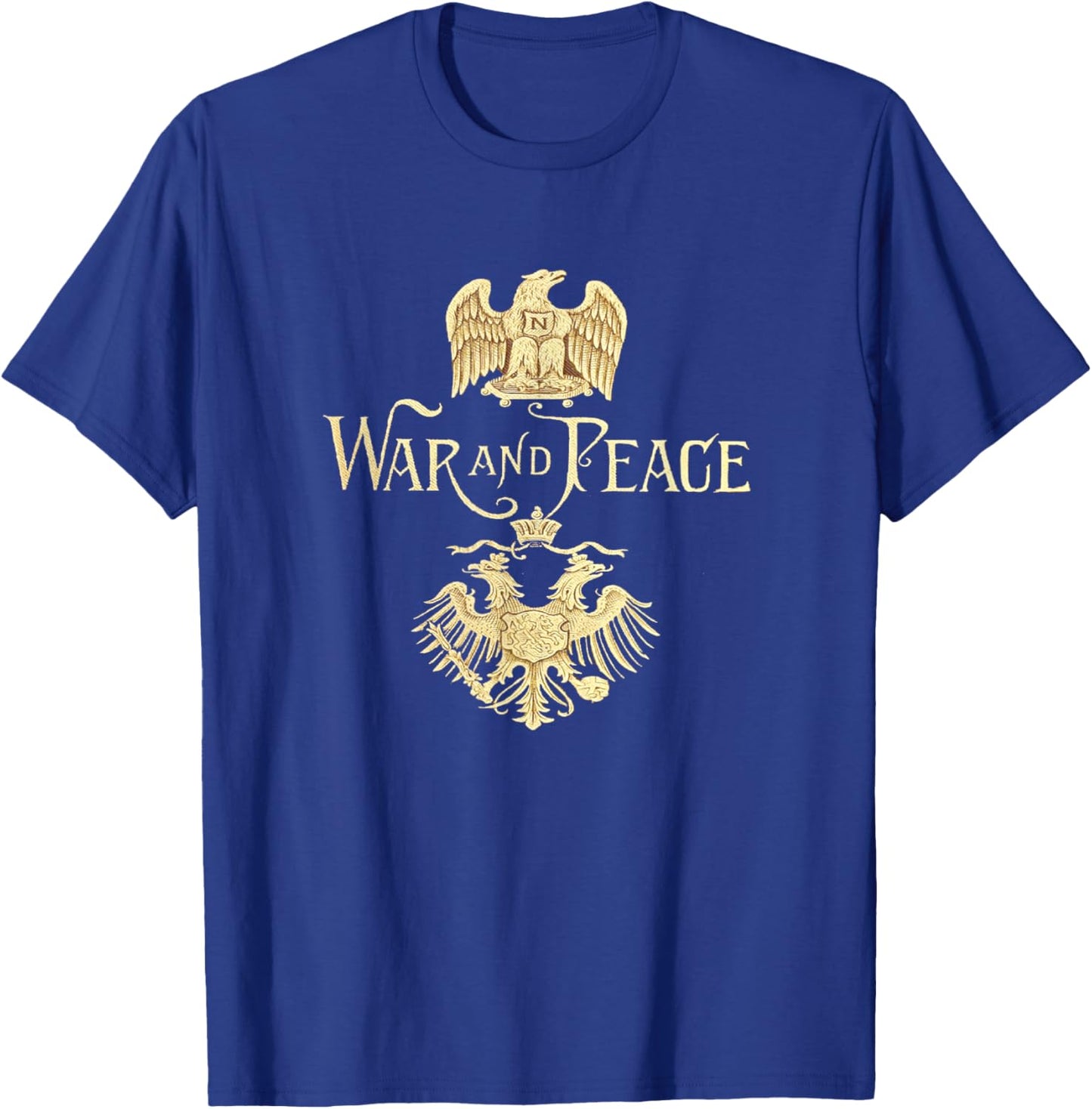 War and Peace Leo Tolstoy T-Shirt - T-Shirt | Royal