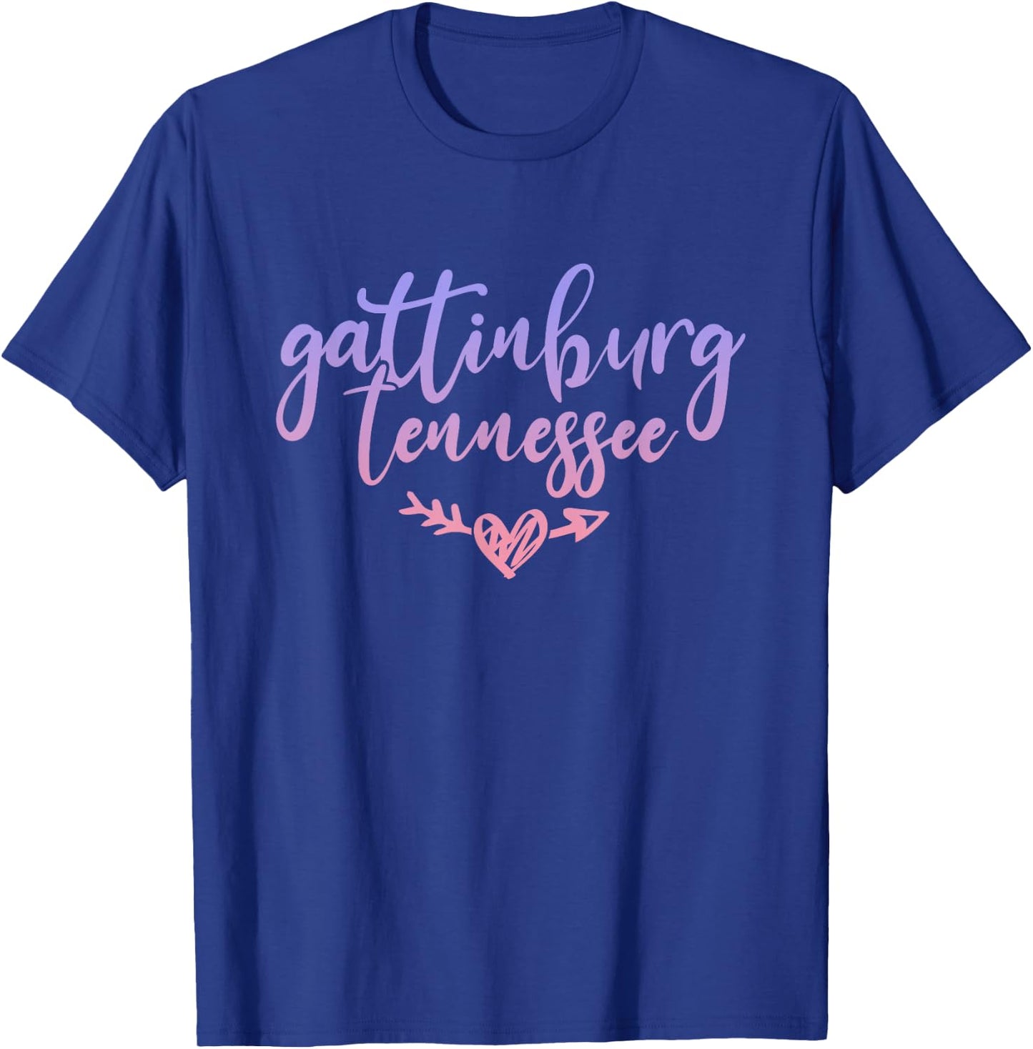Vintage Gatlinburg Tennessee Pride Hiking Camping Adventure T-Shirt - T-Shirt | Royal