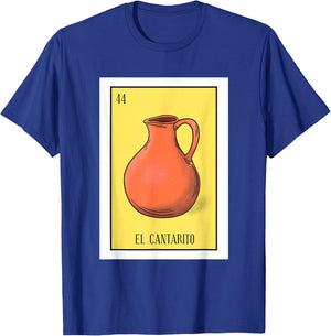 El Cantarito Lottery Gift The Clay Jug Card Mexican Lottery T-Shirt - T-Shirt | Royal