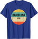 Barcelona Spain T-Shirt - T-Shirt | Royal