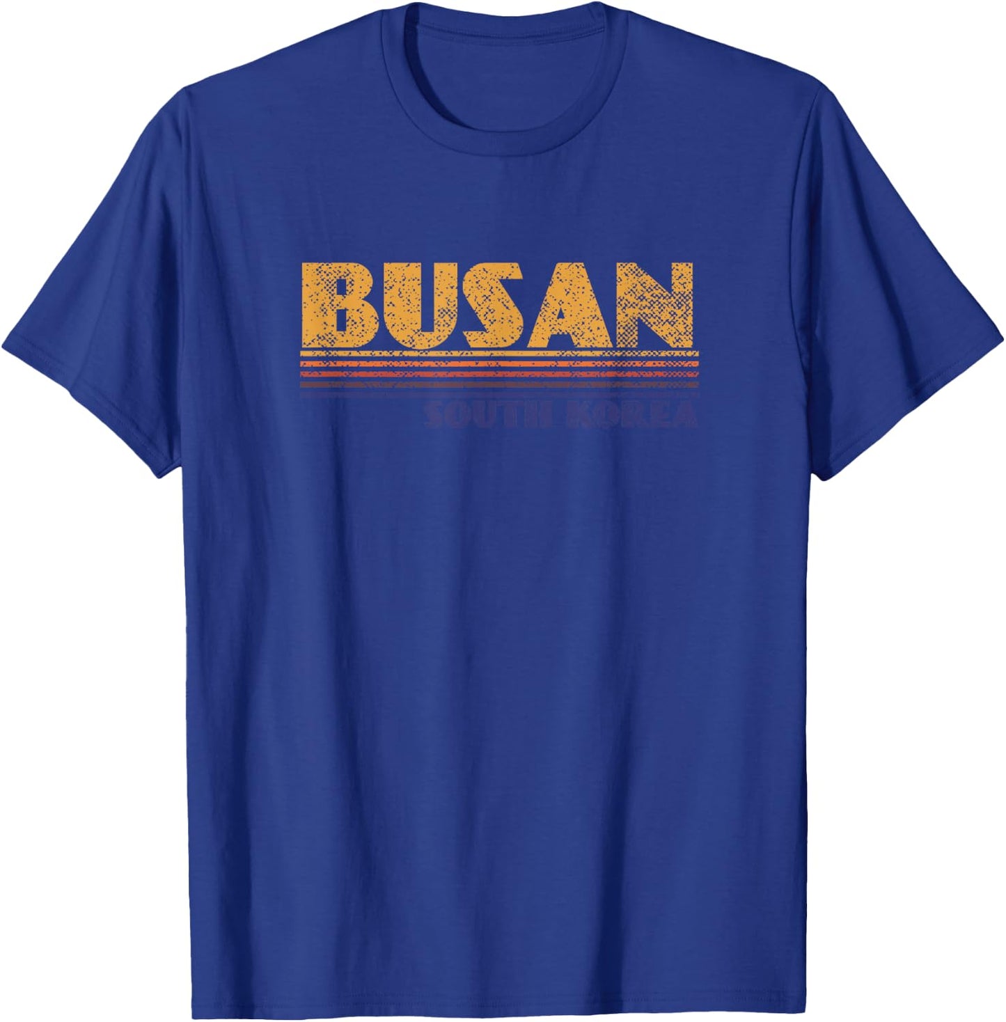 Retro Busan South Korea Vintage 80s Style T-Shirt - T-Shirt | Royal
