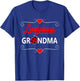 Ladybug Grandma Cute Ladybird With Hearts T-Shirt - T-Shirt | Royal