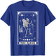 The Hiker Goth Skeleton Tarot Card Nature hiking T-Shirt - T-Shirt | Royal