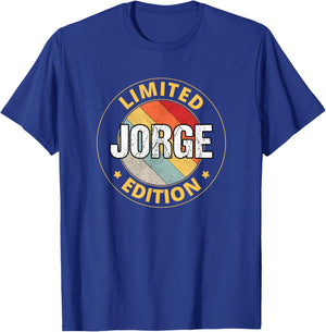 Jorge Name T-Shirt - T-Shirt | Royal