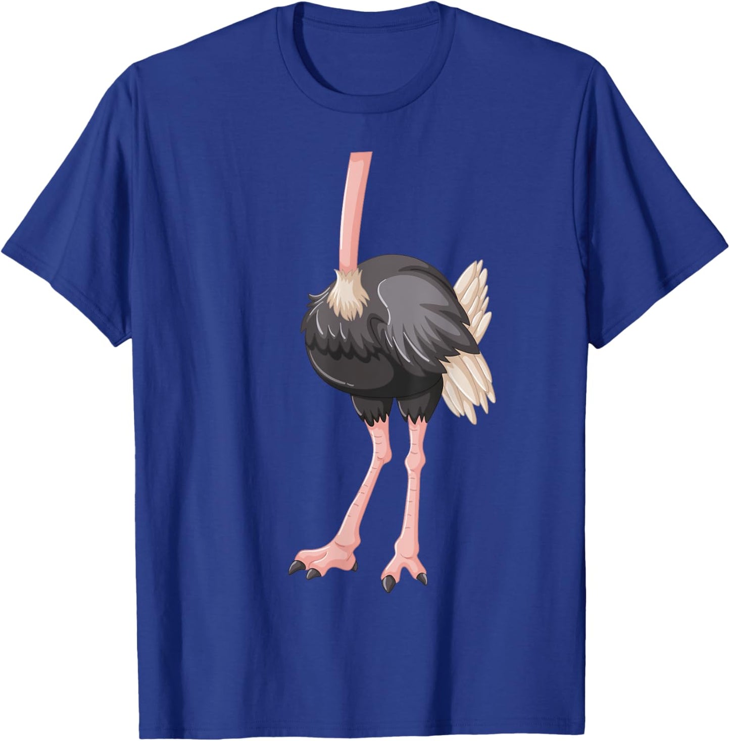 Ostrich Shirt Adul Men Women Kids Ostrich Costume T-Shirt - T-Shirt | Royal