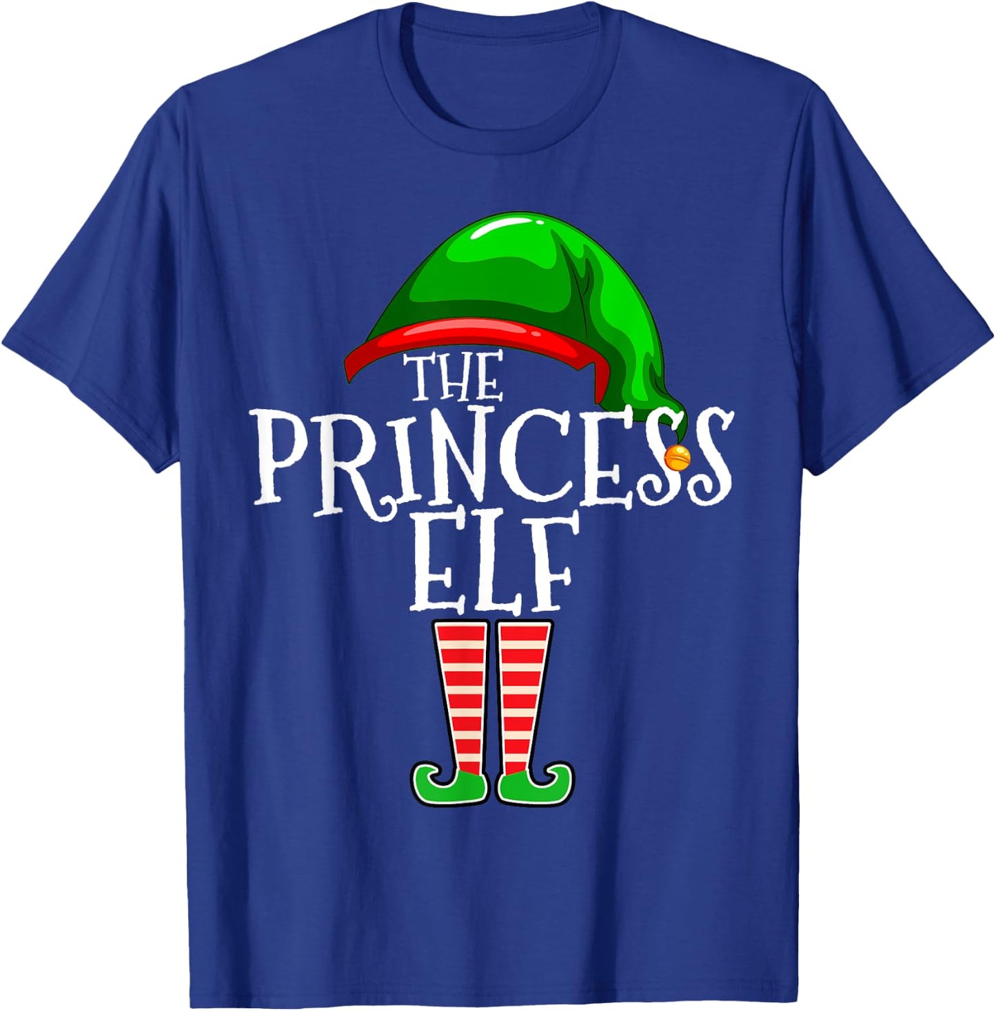 The Princess Elf Group Matching Family Christmas T-Shirt - T-Shirt | Royal
