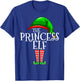 The Princess Elf Group Matching Family Christmas T-Shirt - T-Shirt | Royal