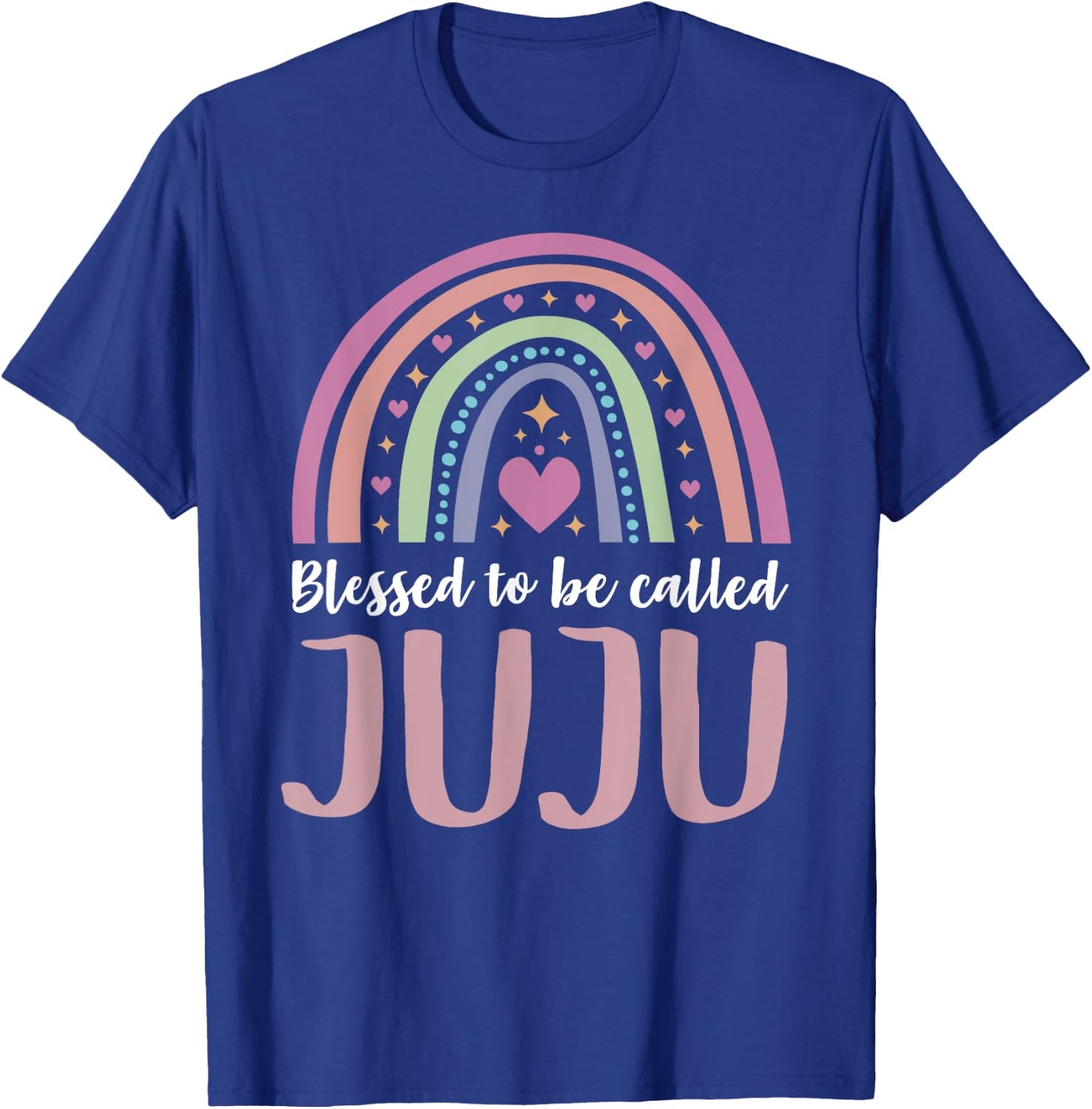 Juju Shirt for Grandma Women Mothers Day Blessed Juju T-Shirt - T-Shirt | Royal