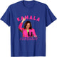 Kamala Harris Aka for President 47 Pink Comma La 2024 Women T-Shirt - T-Shirt | Royal