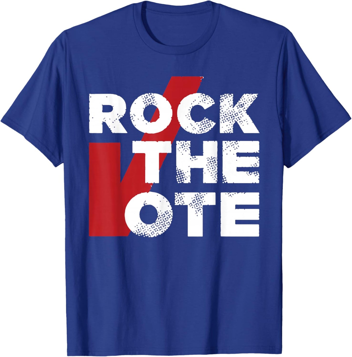 Rock The Vote T-Shirt - T-Shirt | Royal