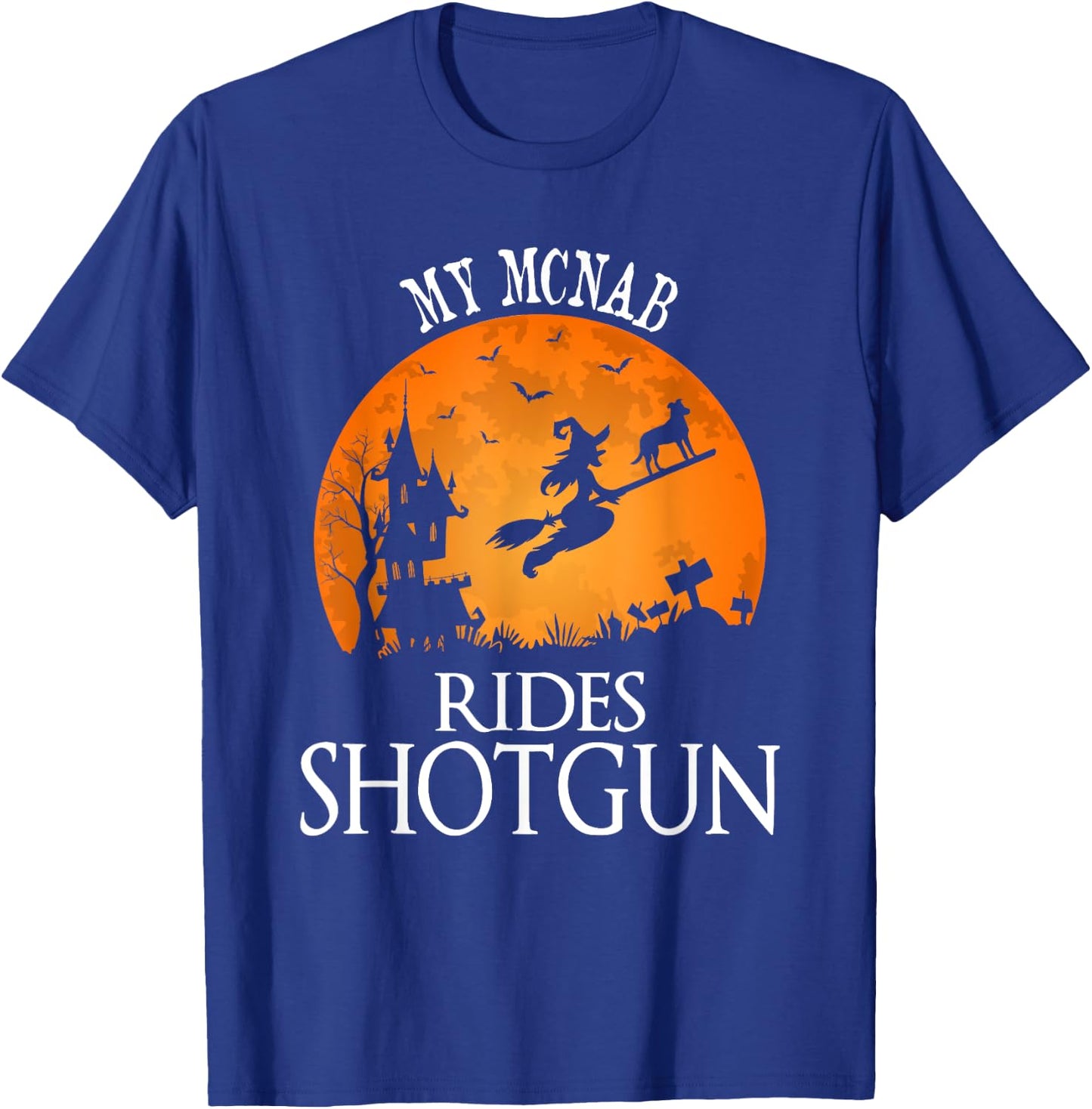 Mcnab Rides Shotgun Dog Lover Party Women T-Shirt - T-Shirt | Royal