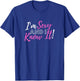 I'm Sexy And I Know It, Cute Womans Graphic T-Shirt - T-Shirt | Royal