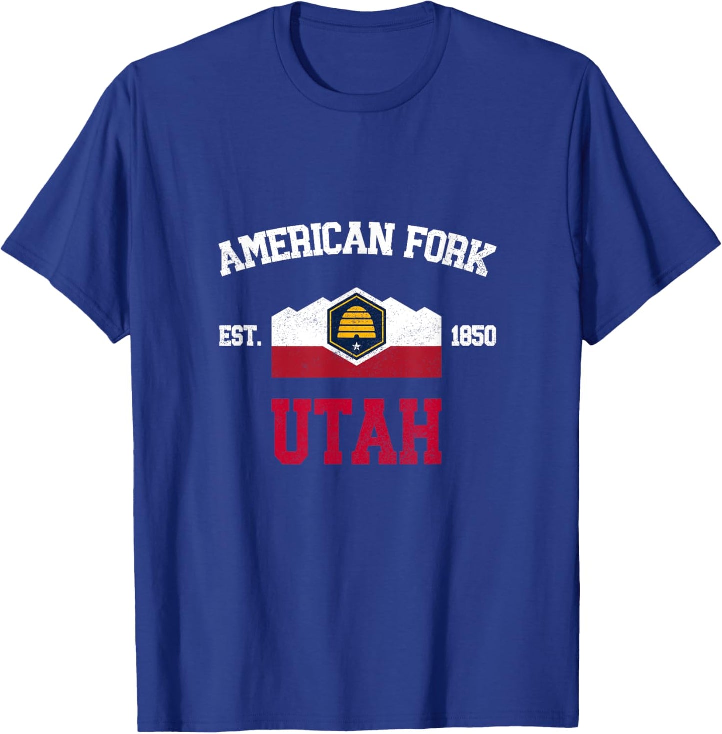 American Fork Utah T-Shirt - T-Shirt | Royal