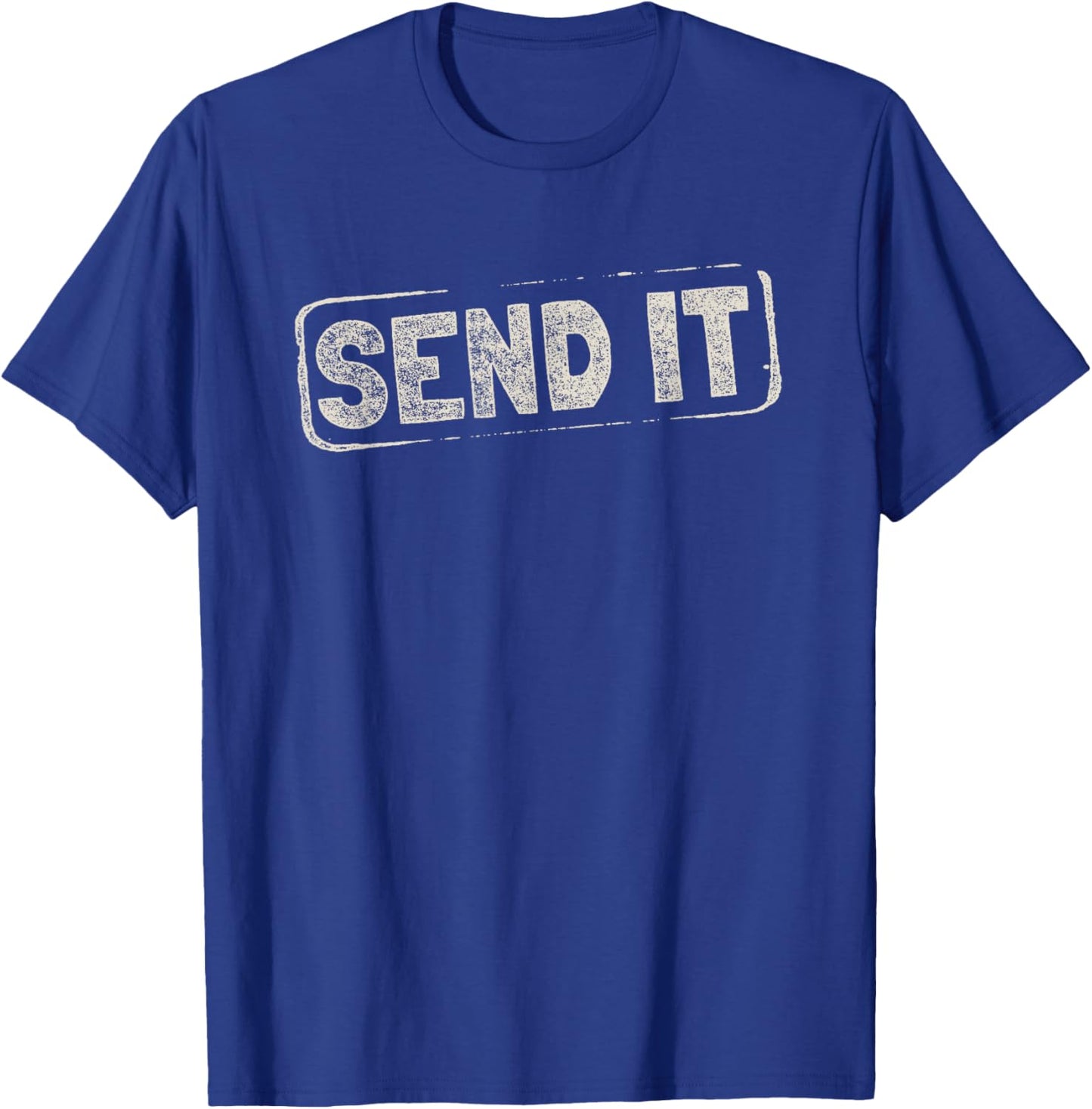 Send It Design For Whitewater Kayaking T-Shirt - T-Shirt | Royal