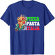 Pizza Pasta Italia Pizza Piece on Italian Scooter T-Shirt - T-Shirt | Royal