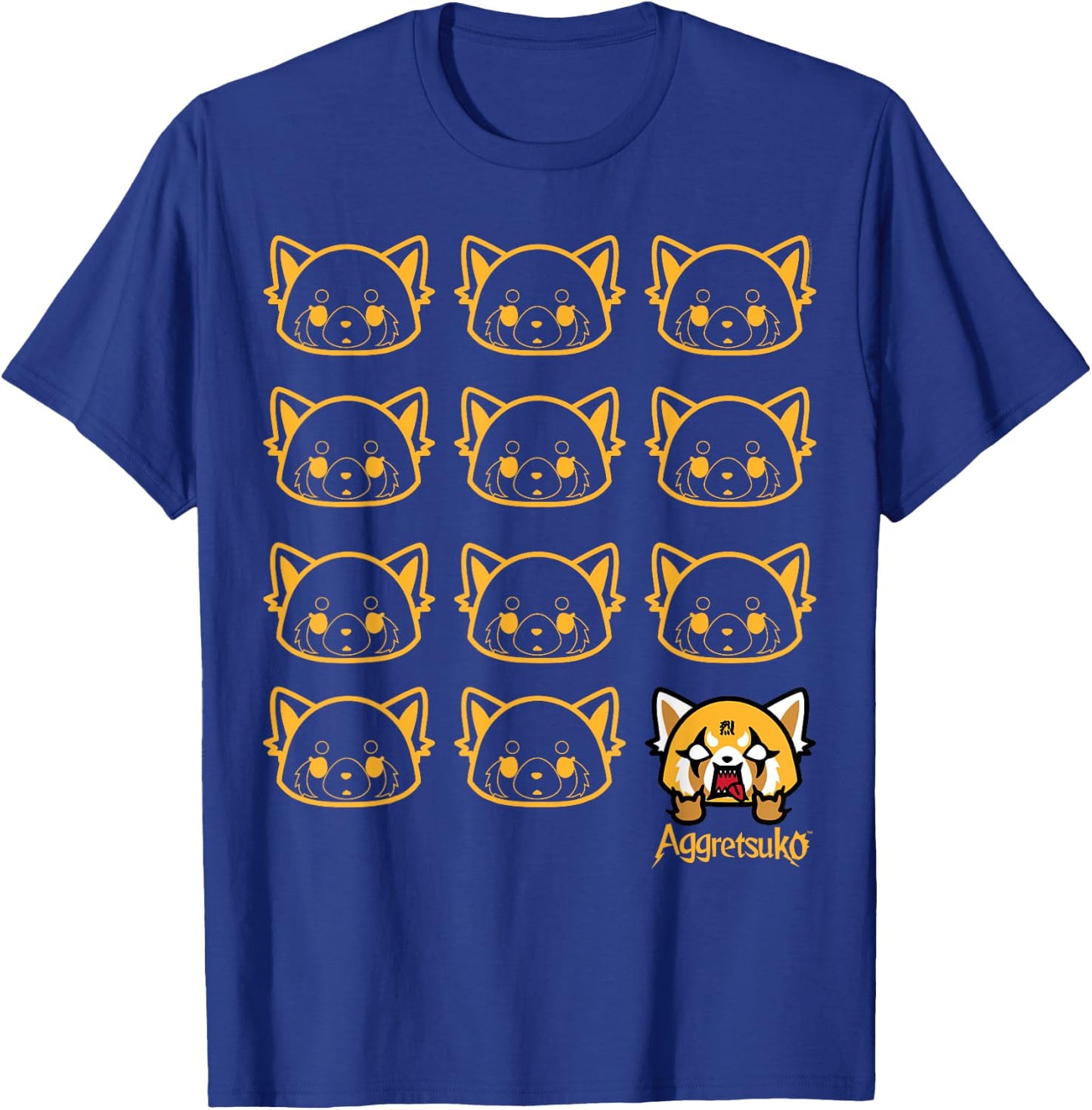 Aggretsuko Real T-Shirt - T-Shirt | Royal