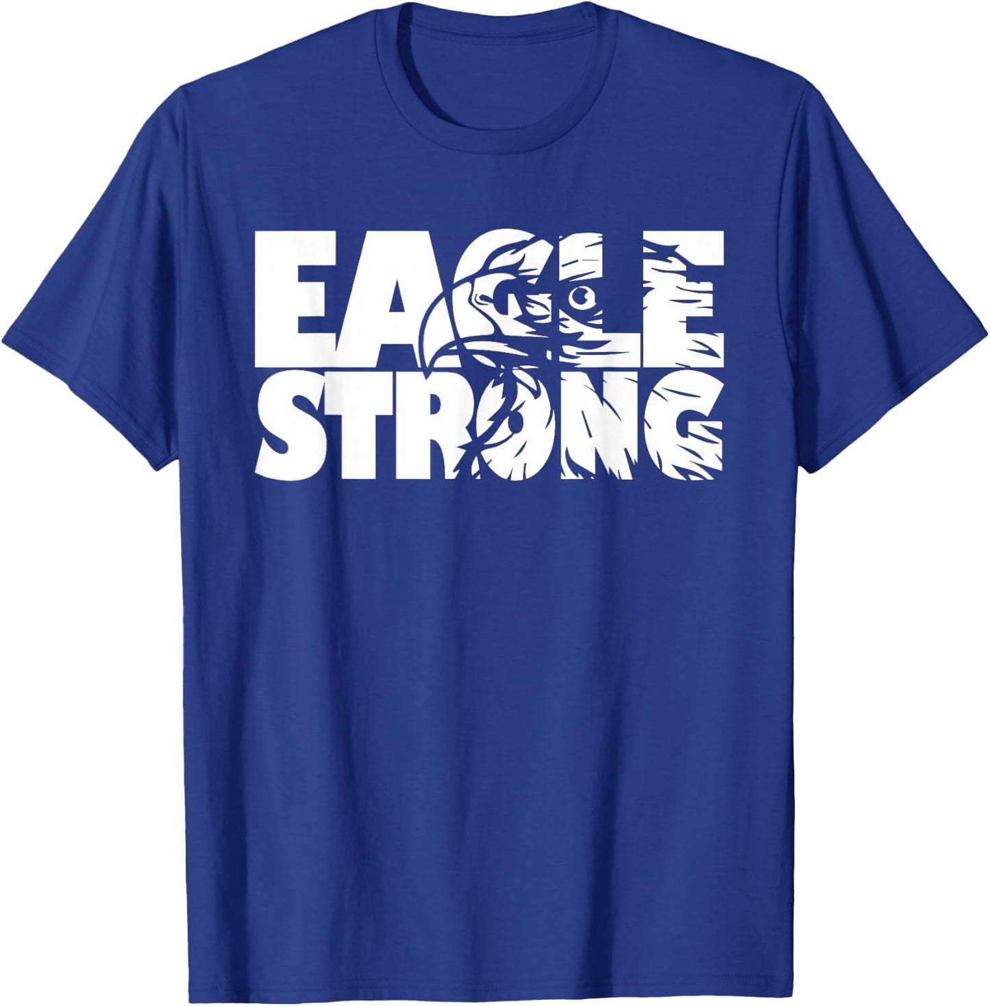 Eagles School Sports Fan Team Spirit T-Shirt - T-Shirt | Royal