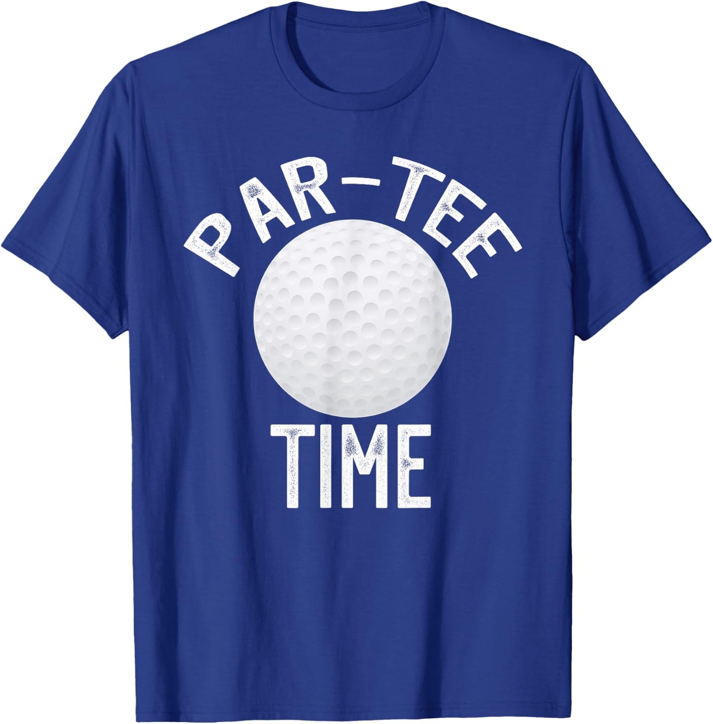 Par- Time Funny Golf T-Shirt - T-Shirt | Royal