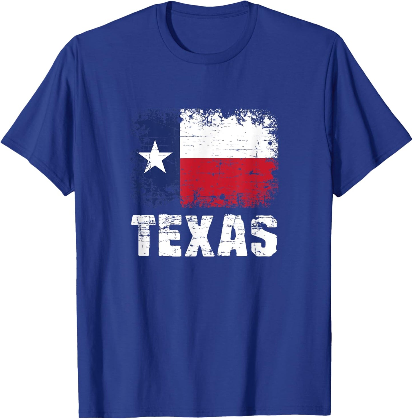 Texas Flag Patriotic South Austin US Gift Texas T-Shirt - T-Shirt | Royal