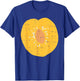 Plum Peach Funny Fruit Lazy DIY Easy Halloween Costume T-Shirt - T-Shirt | Royal