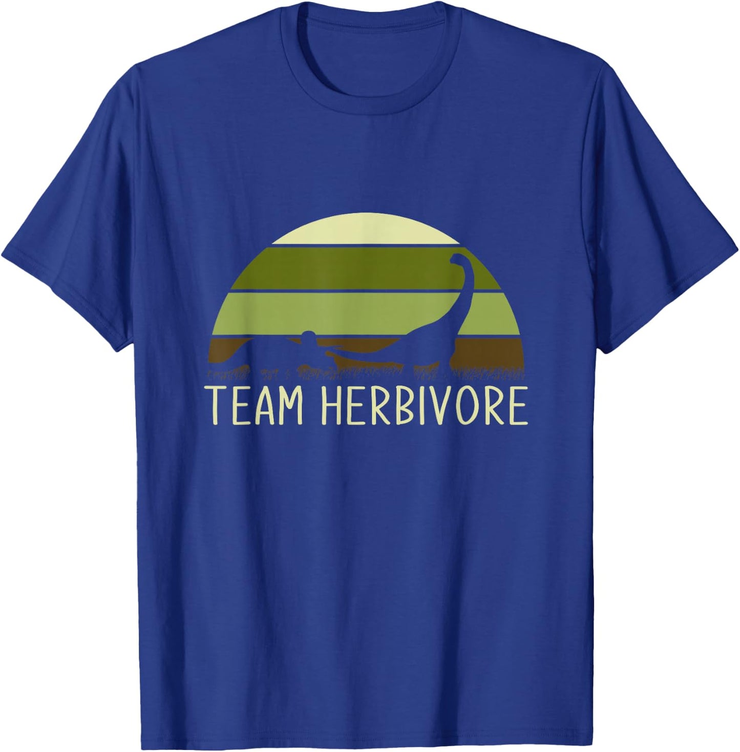 Vegan & Vegetarian Quotes Team Herbivore Vegetarian - Adult - Black - Small - Short Sleeve - - Modern Animal Pattern - All Seasons - 1 Count T-Shirt - T-Shirt | Royal