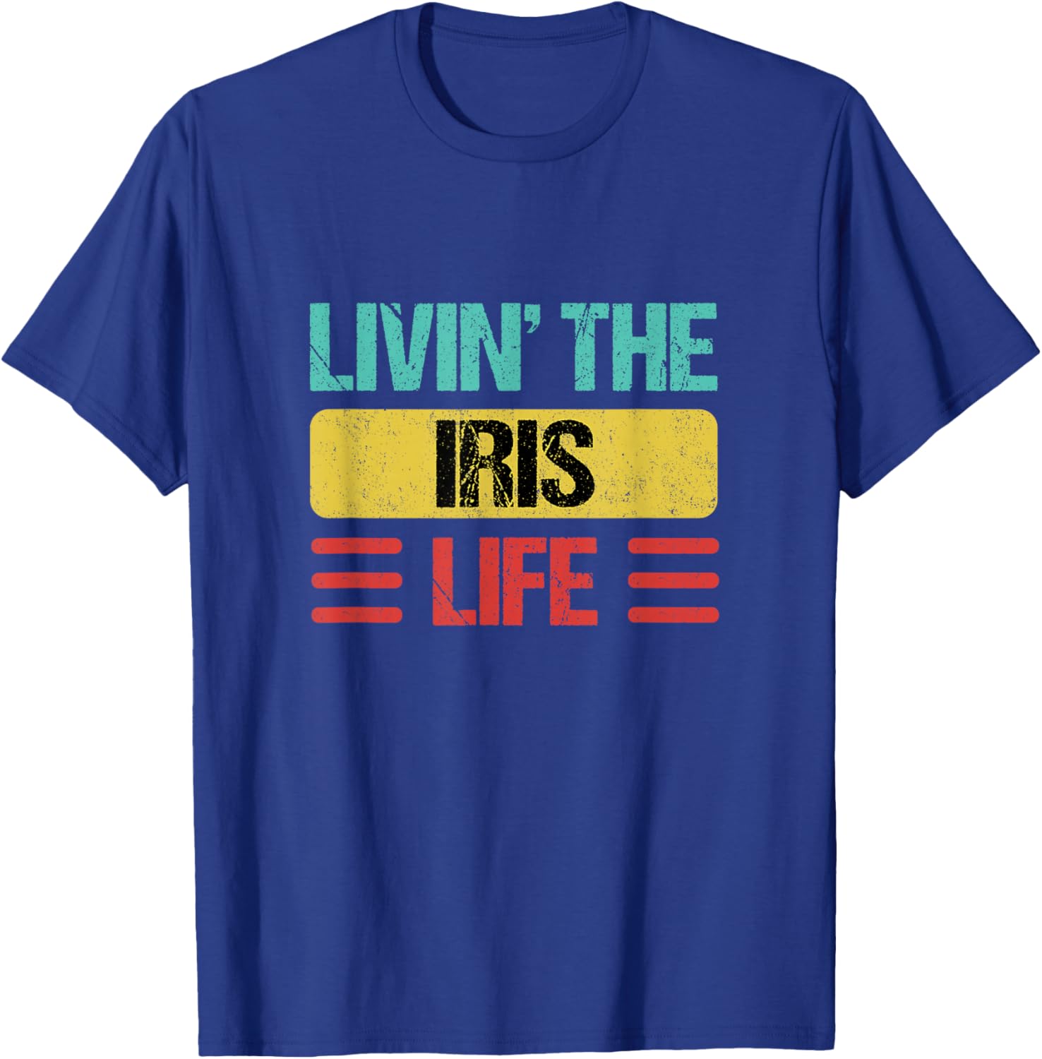 Iris Name T-Shirt - T-Shirt | Royal