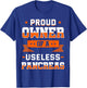 Proud Owner Of A Useless Pancreas Shirt Diabetes Gift T-Shirt - T-Shirt | Royal
