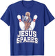 Funny Jesus Christ Religious Christian Believer Christianity T-Shirt - T-Shirt | Royal